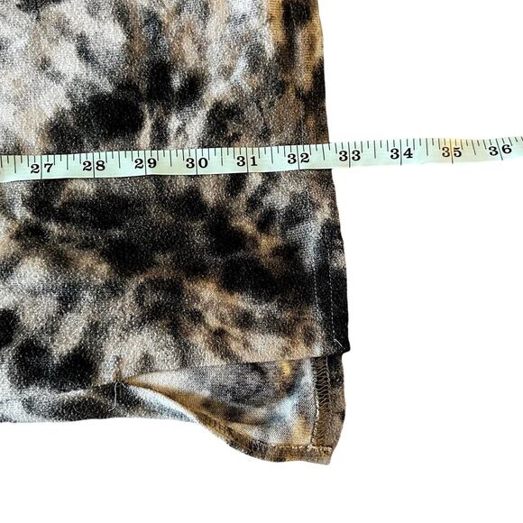 Jenni Intimates Black/Gray Tie Dye Nightgown Womens Size XS - Picture 6 of 6
